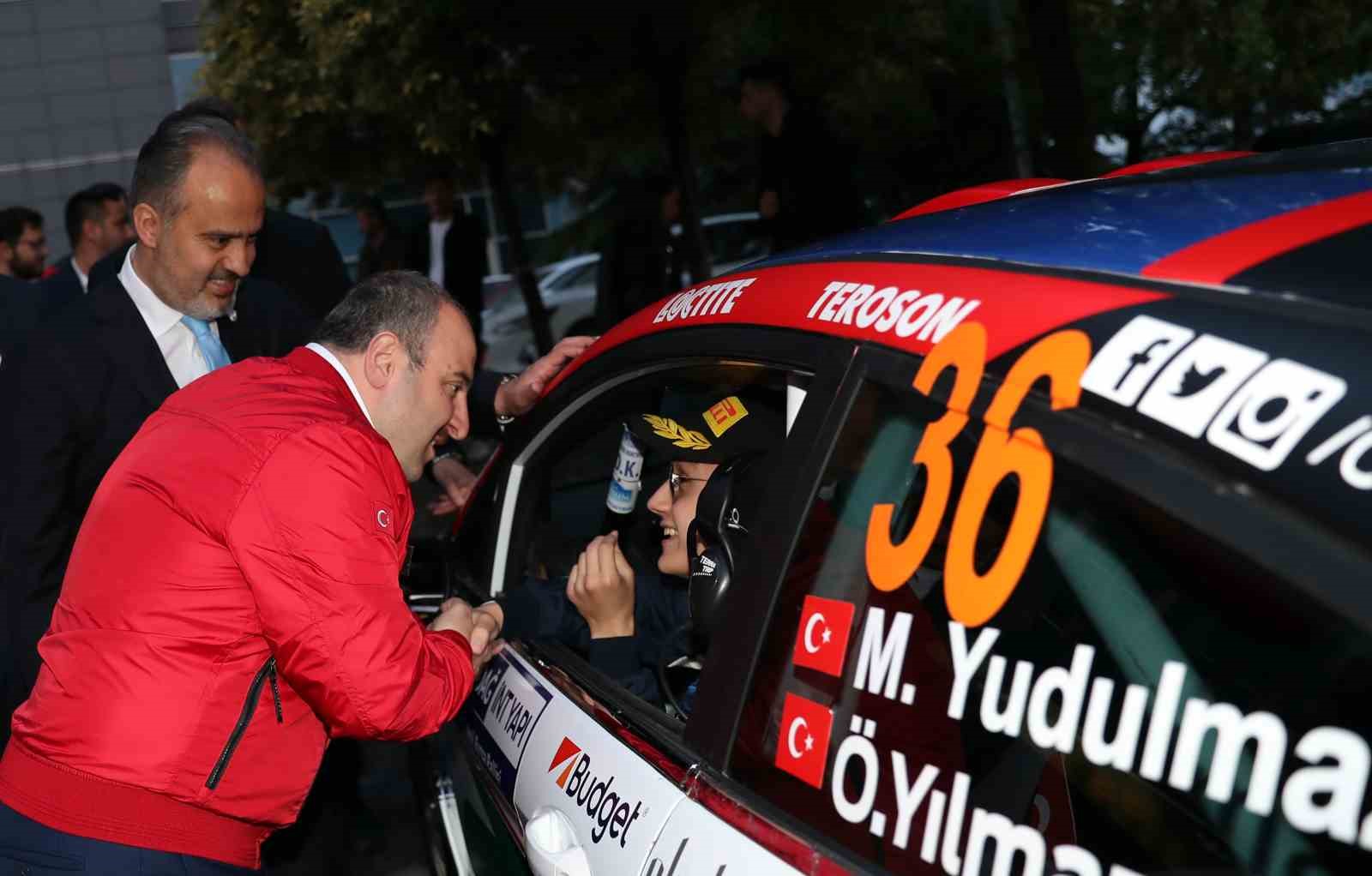 Yeşil Bursa Rallisi Togg ile start aldı