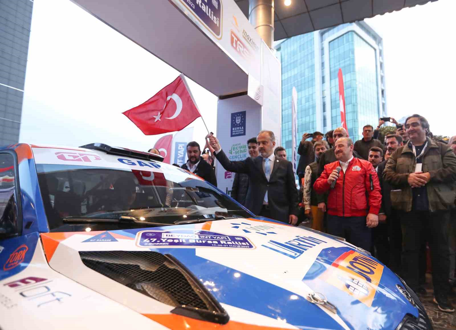 Yeşil Bursa Rallisi Togg ile start aldı