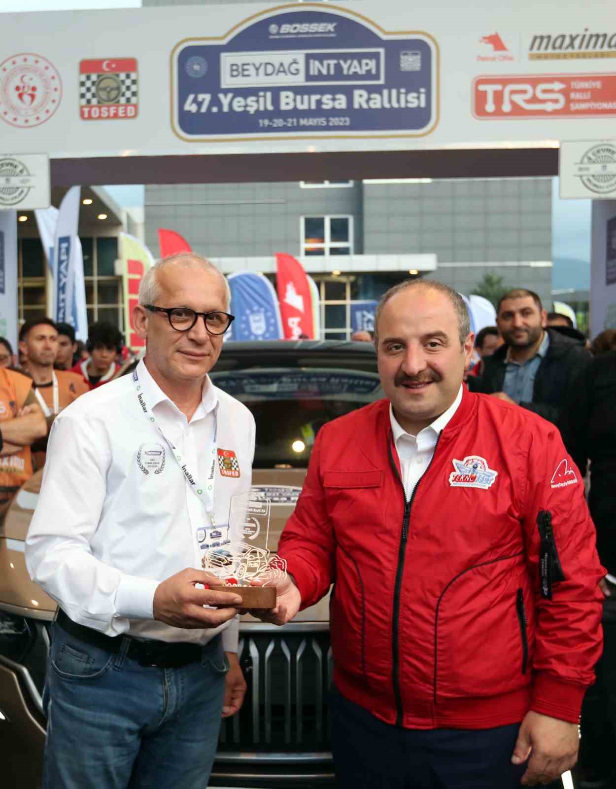 Yeşil Bursa Rallisi Togg ile start aldı