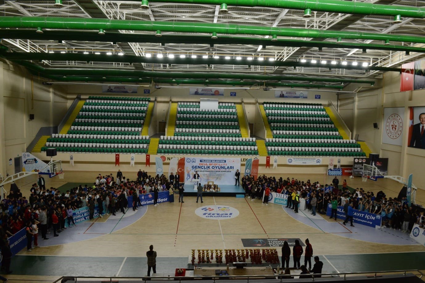 Yıldırım Belediyesi Okul Sporları Şenliği tamamlandı