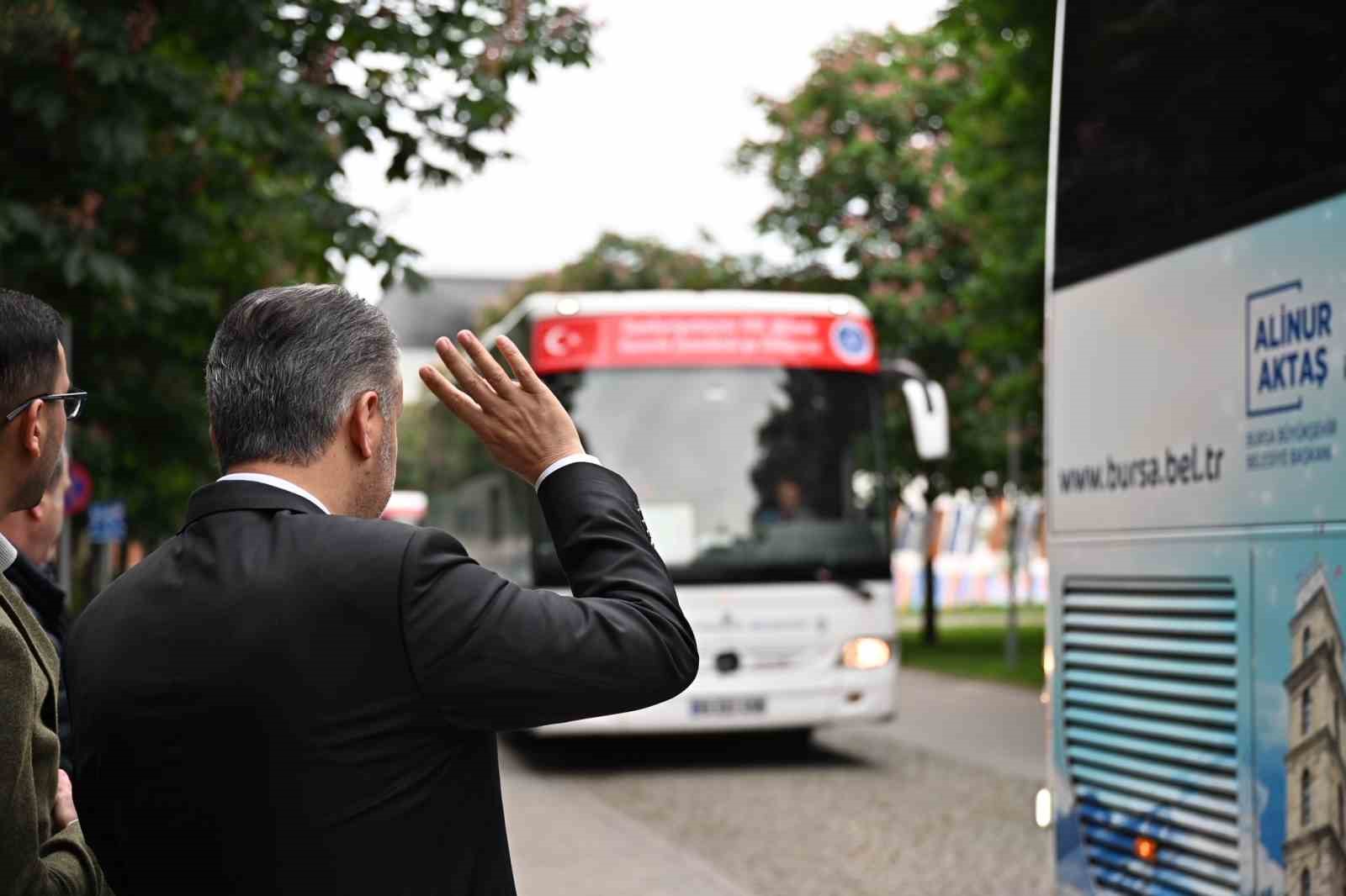 Bursa’dan Çanakkale’ye ‘vefa’ turu