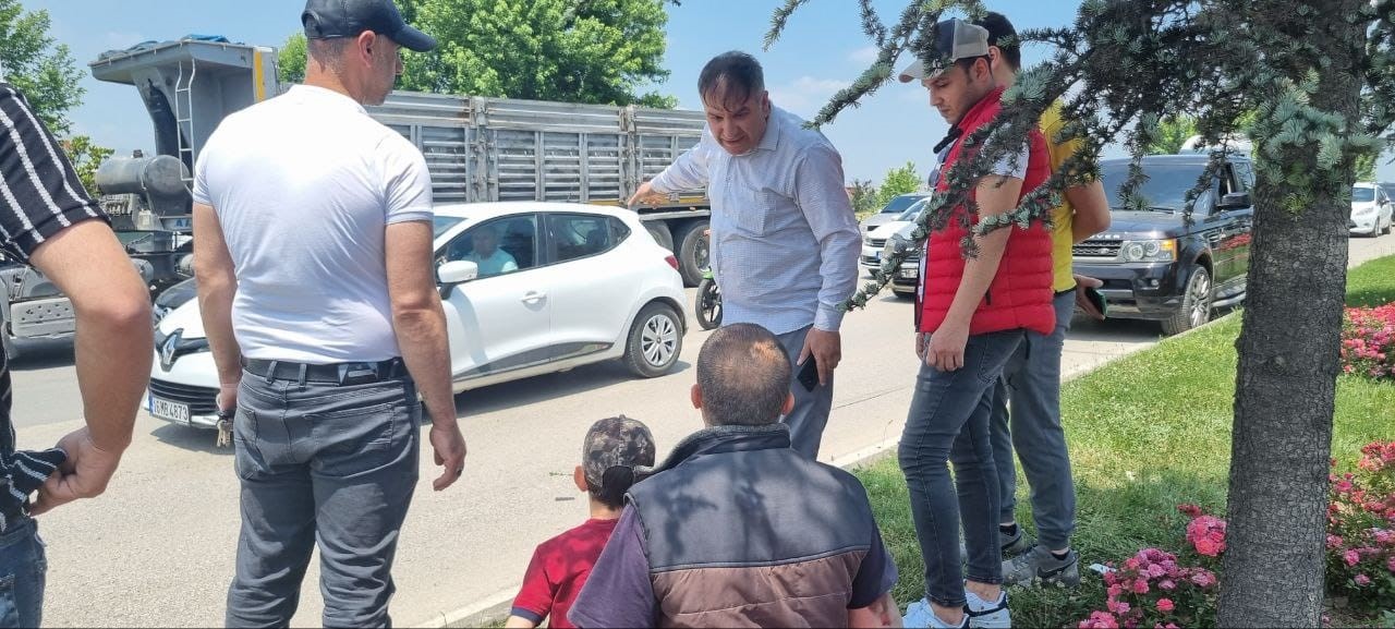 Cip ile elektrikli bisiklet çarpıştı: 2 yaralı