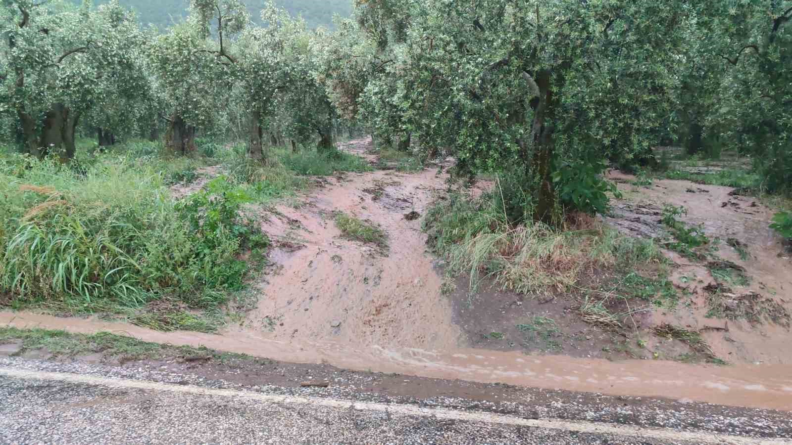 Orhangazi sele teslim oldu, yollar kapandı, evleri su batı