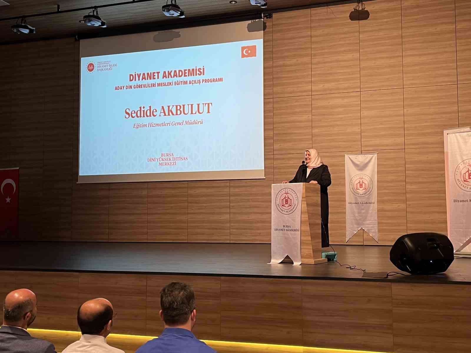 Diyanet Akademisi dönem açılışı yapıldı