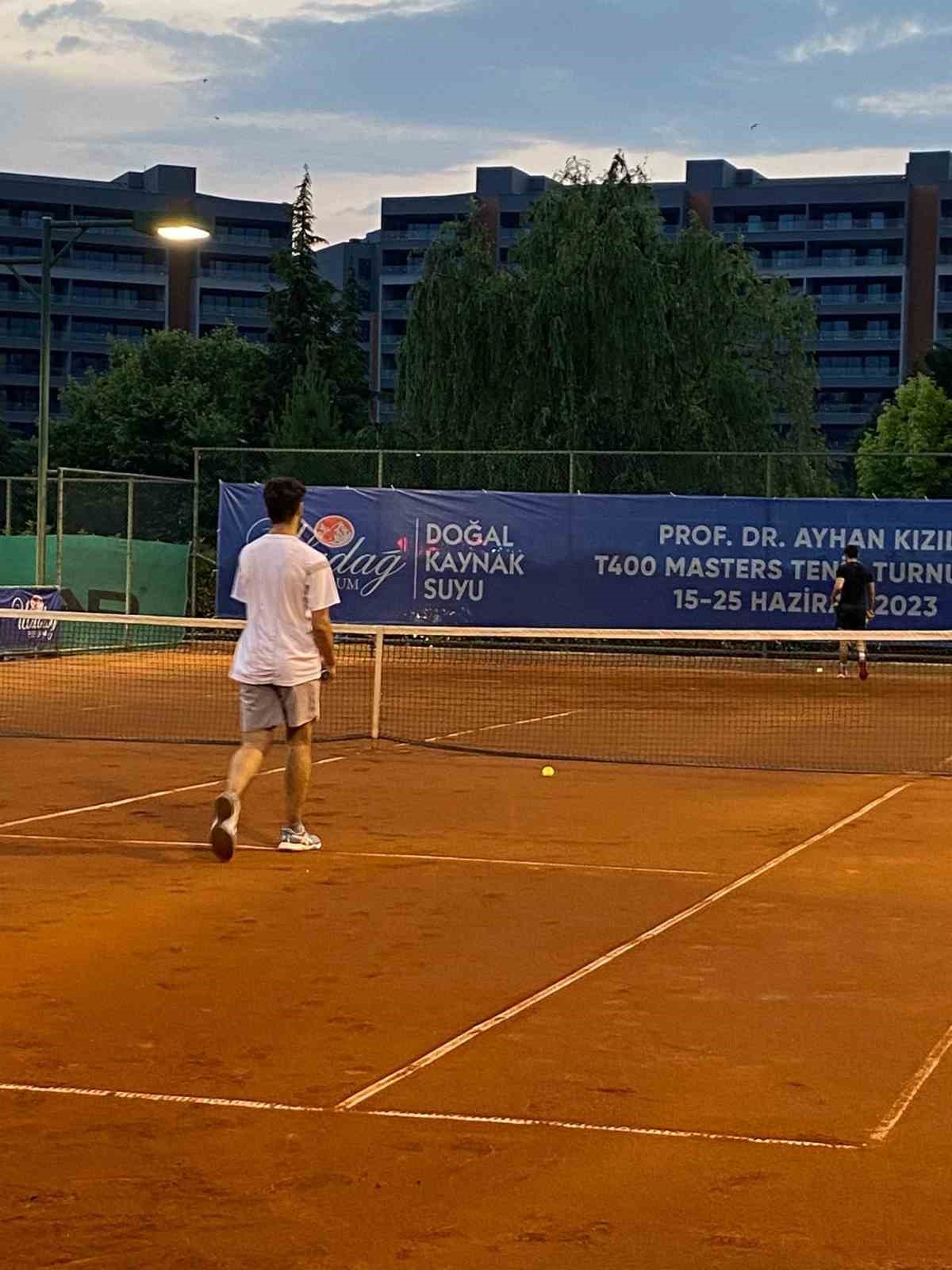 Prof. Dr. Ayhan Kızıl T400 Masters Tenis Turnuvası’nda 6. yıl heyecanı