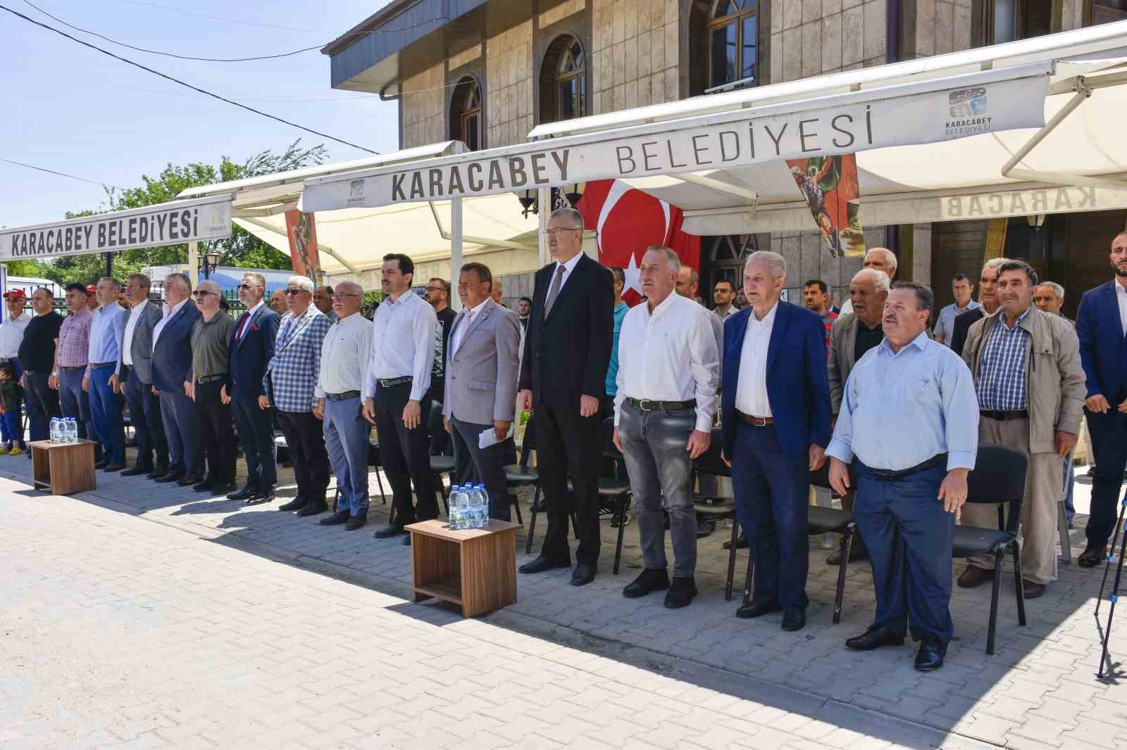 İstanbul’un fethinin sembol isimlerinden Ulubatlı Hasan Karacabey’de anıldı