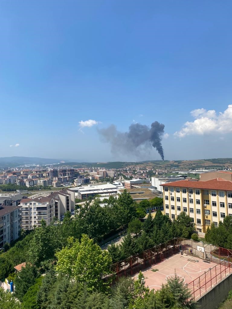 Bursa’da fabrika yangını