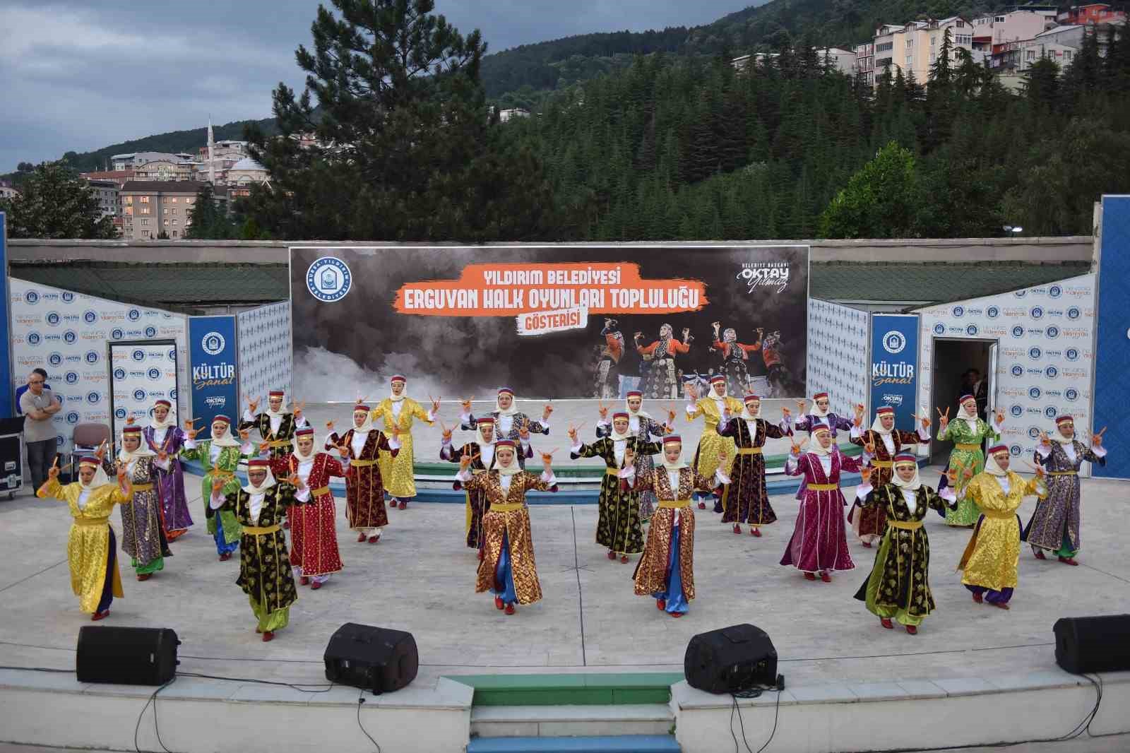 Yıldırım’da ‘Erguvan’ coşkusu