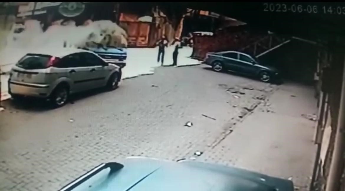 (Özel) Kendi aracı gibi binip uyuya kaldılar, ateşe verip gittiler