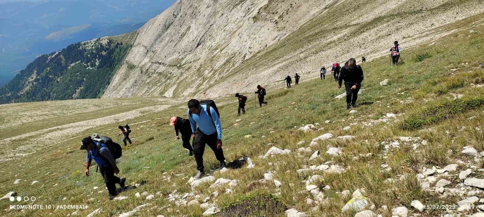 15 Temmuz şehitleri Uludağ’ın zirvesinde anıldı