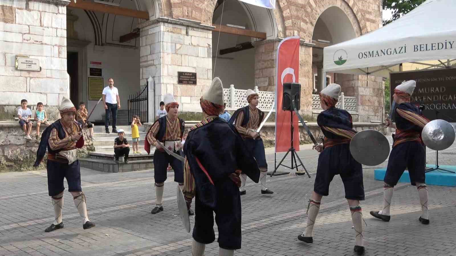 Şehit padişah Bursa’daki kabri başında anıldı