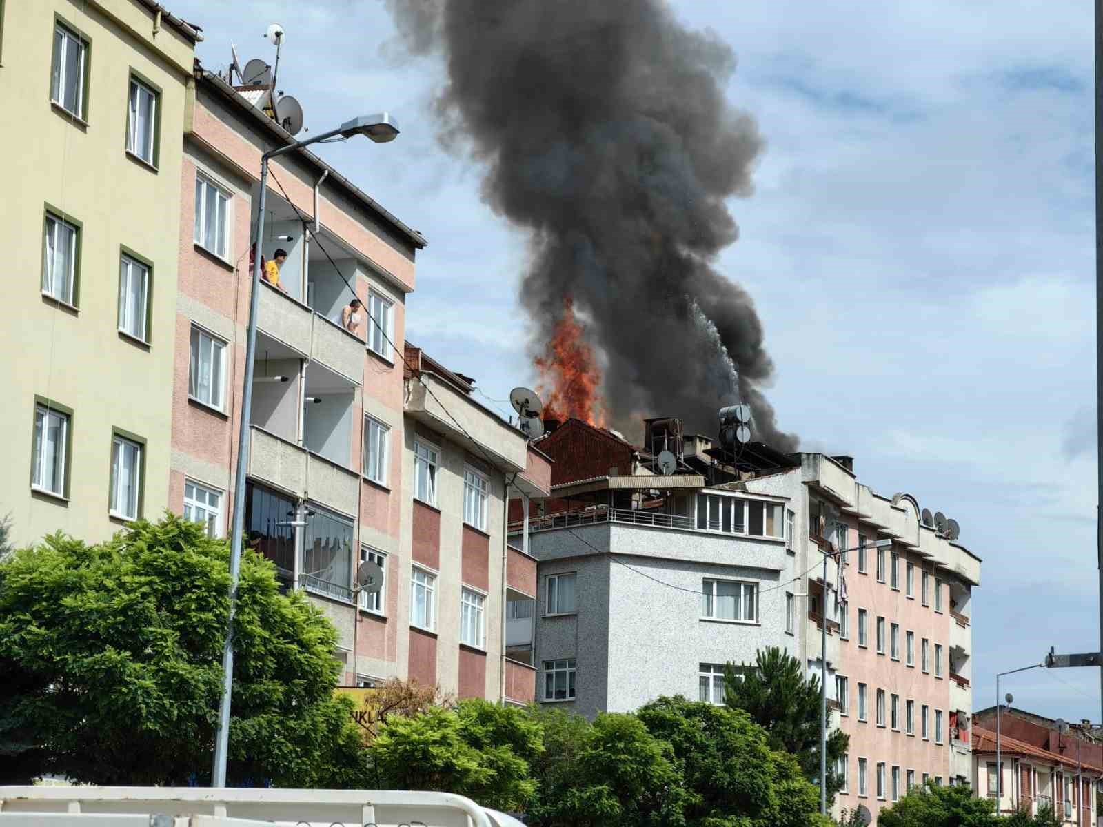 Bursa’da korkutan yangın