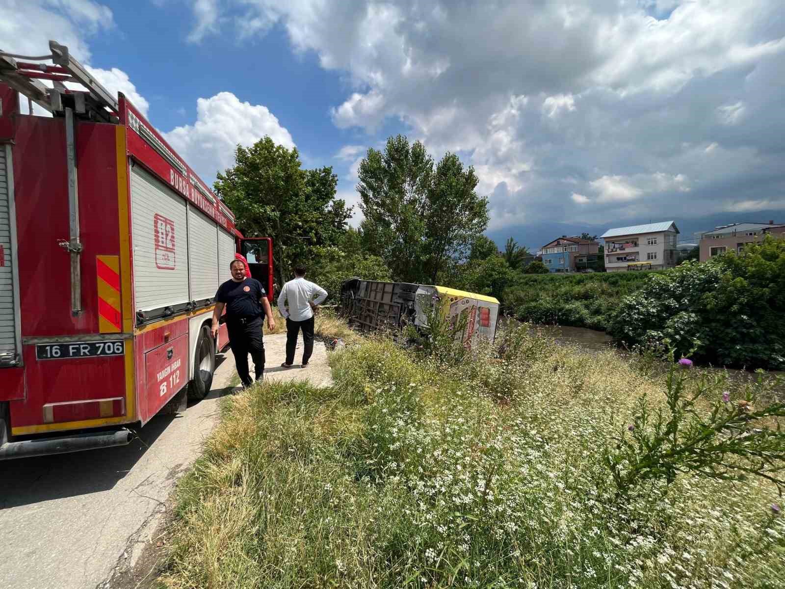 Bursa’da yolcu otobüsünde can pazarı: 10 yaralı