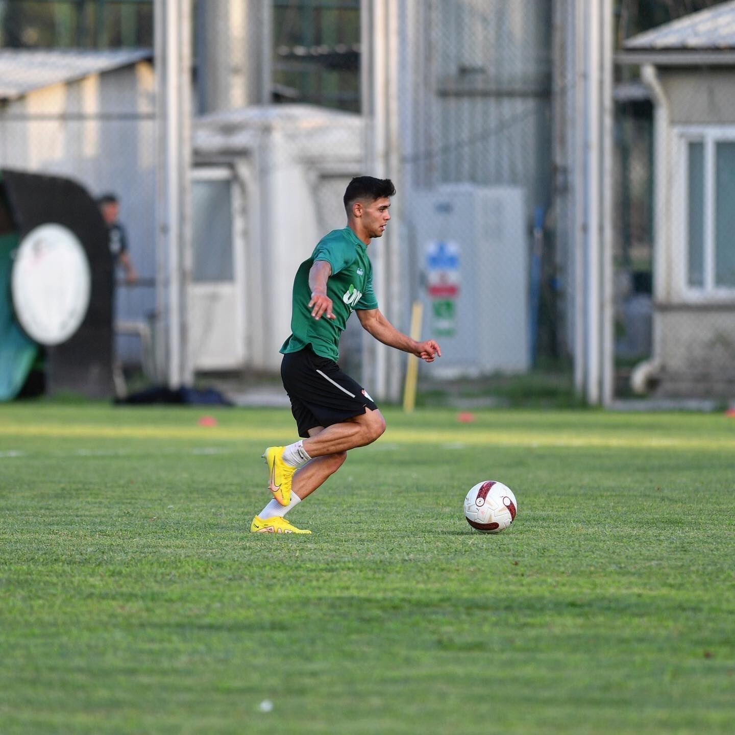 Bursaspor günü çift idmanla tamamladı