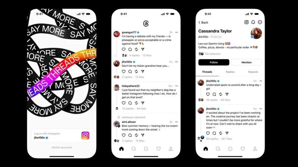 Twitter'a meydan okuyacak! 'Threads' resmi olarak yayınlandı!