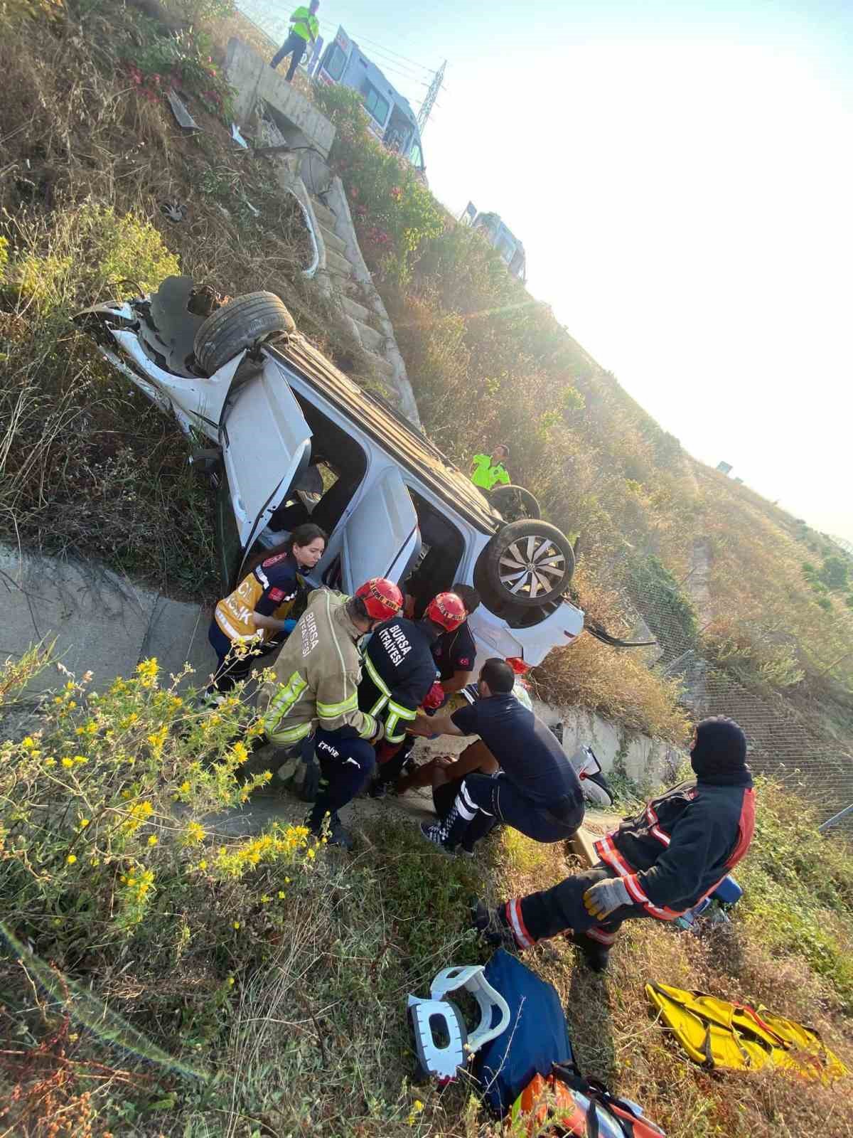 Bursa’da kaza: 5 yaralı