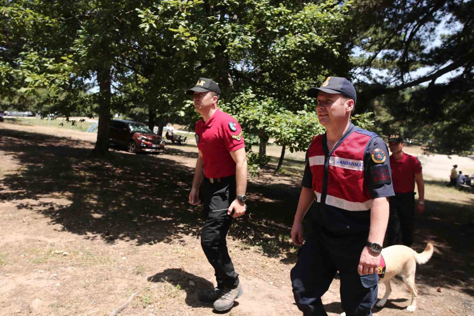 Jandarmadan orman yangınlara karşı dronlu denetim