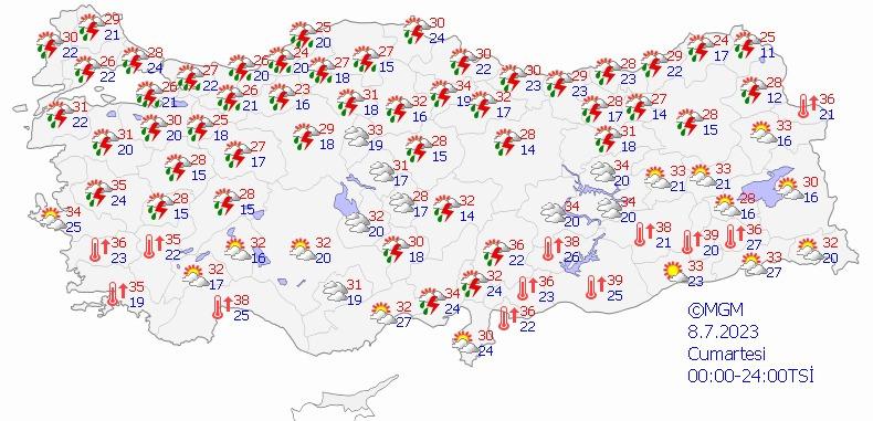 Meteoroloji açıkladı: Yurdun büyük bir kesiminde görülecek!