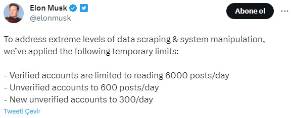 Twitter'daki kargaşayla ilgili dikkat çeken iddia: Elon Musk, Google'a ödeme yapmayınca tweetleri sınırlandırmış