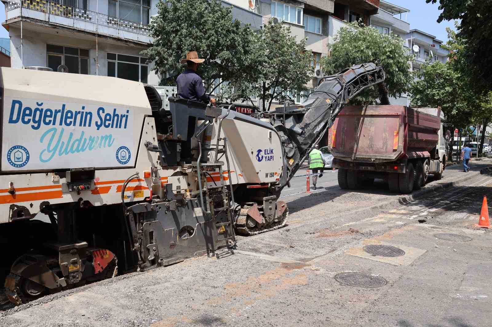 Teyyareci Mehmet Ali Caddesi yenileniyor