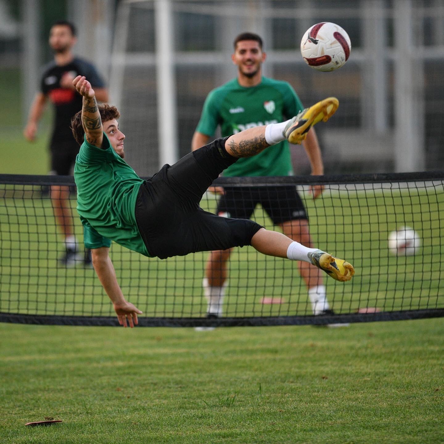 Bursaspor, çalışmalarını sürdürdü