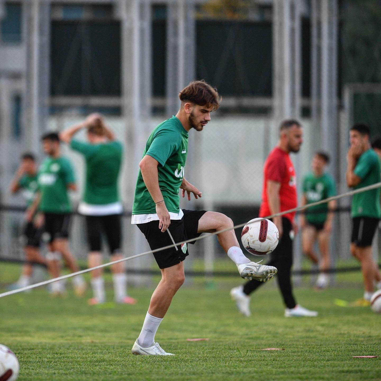 Bursaspor, çalışmalarını sürdürdü