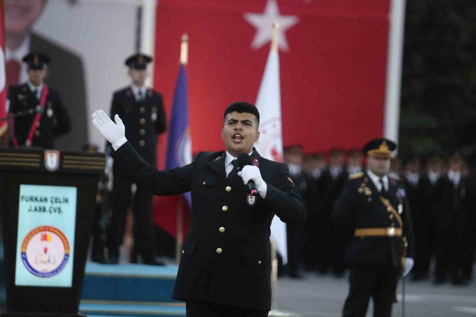 Işıklar Jandarma Meslek Yüksekokulu 402 öğrencisini törenle mezun etti