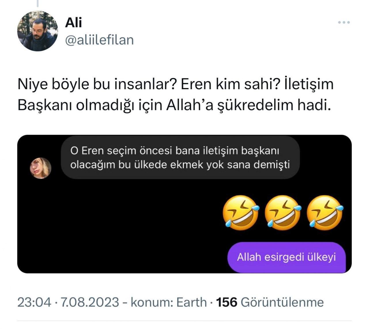 Eski CHP sosyal medya sorumlusu Eren Erdem'i ifşa etti!