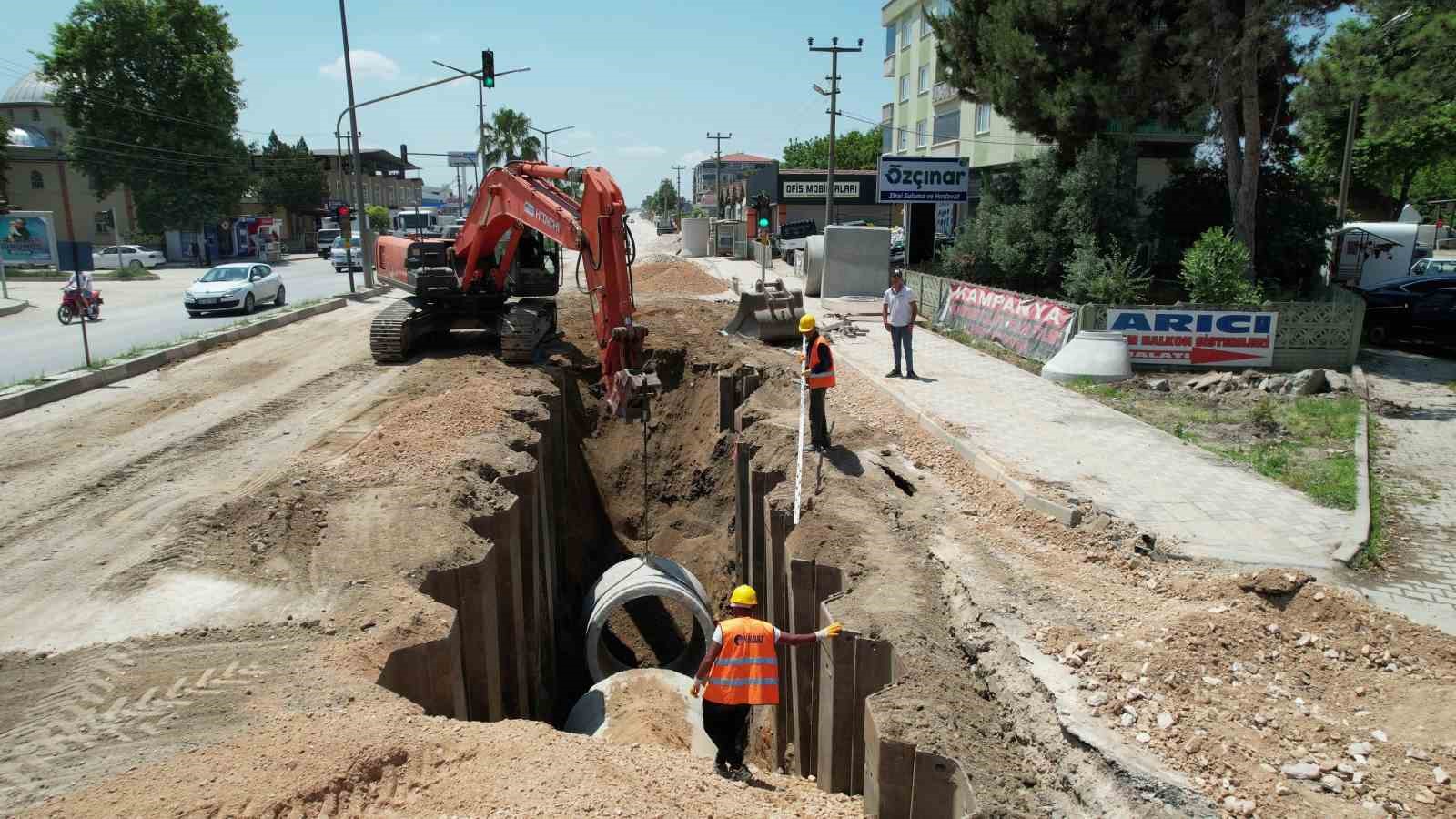 Karacabey’in altı da üstü de yenileniyor