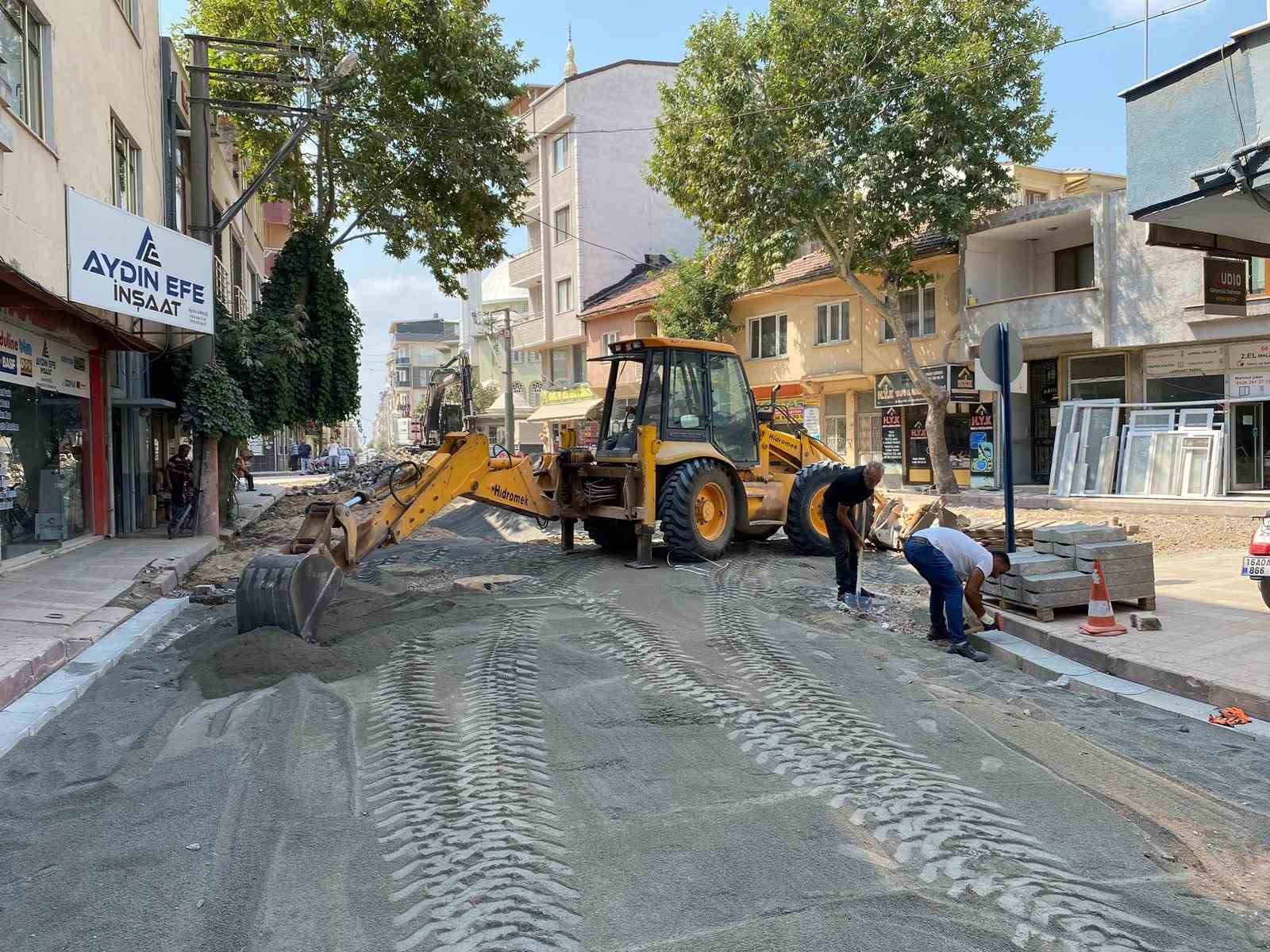 Karacabey’in altı da üstü de yenileniyor