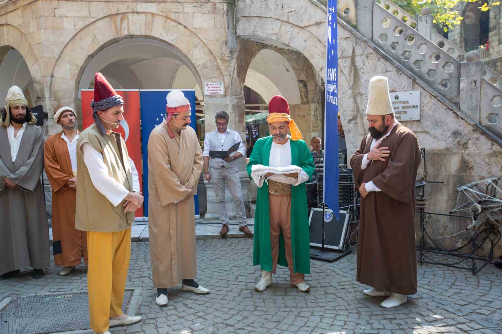 Ahilik geleneği Koza Han’da yaşatıldı