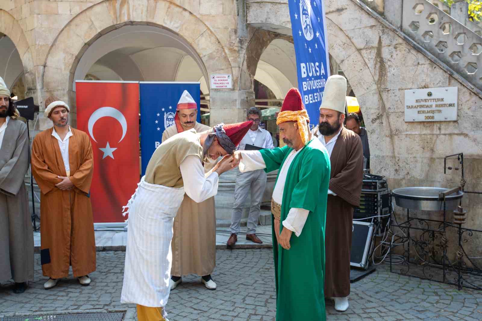 Ahilik geleneği Koza Han’da yaşatıldı