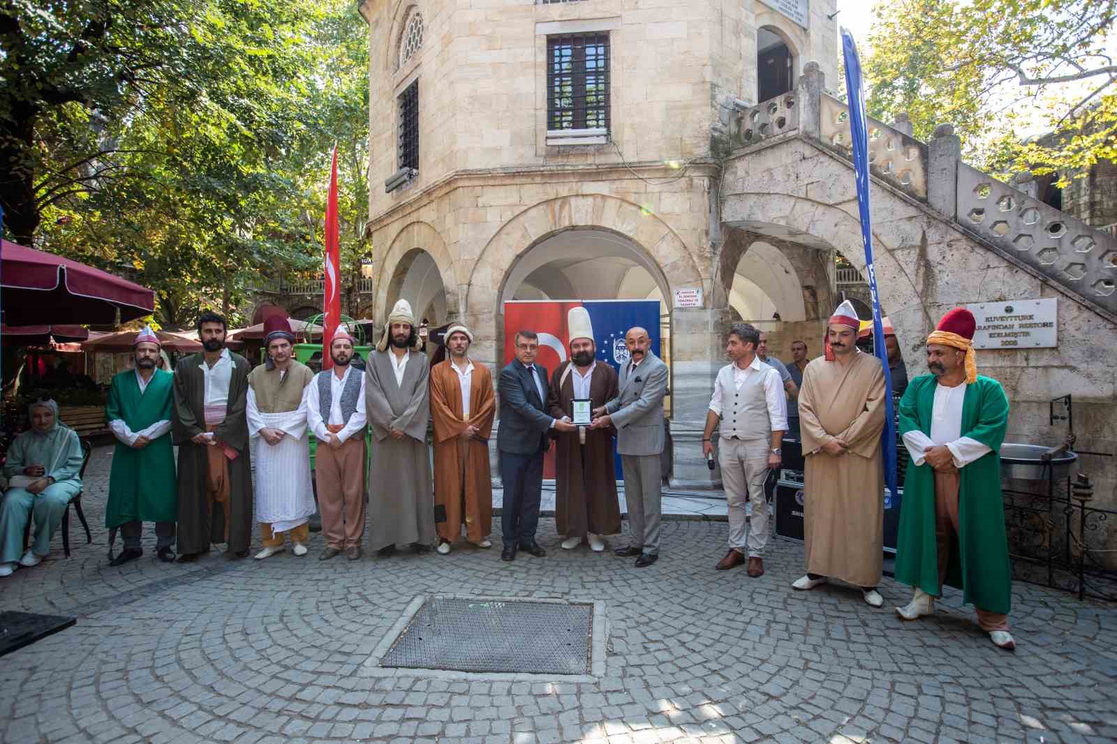 Ahilik geleneği Koza Han’da yaşatıldı