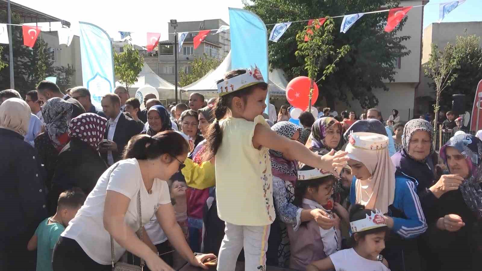 Yıldırım’da Ayçiçeği Çocuk Parkı törenle hizmete açıldı