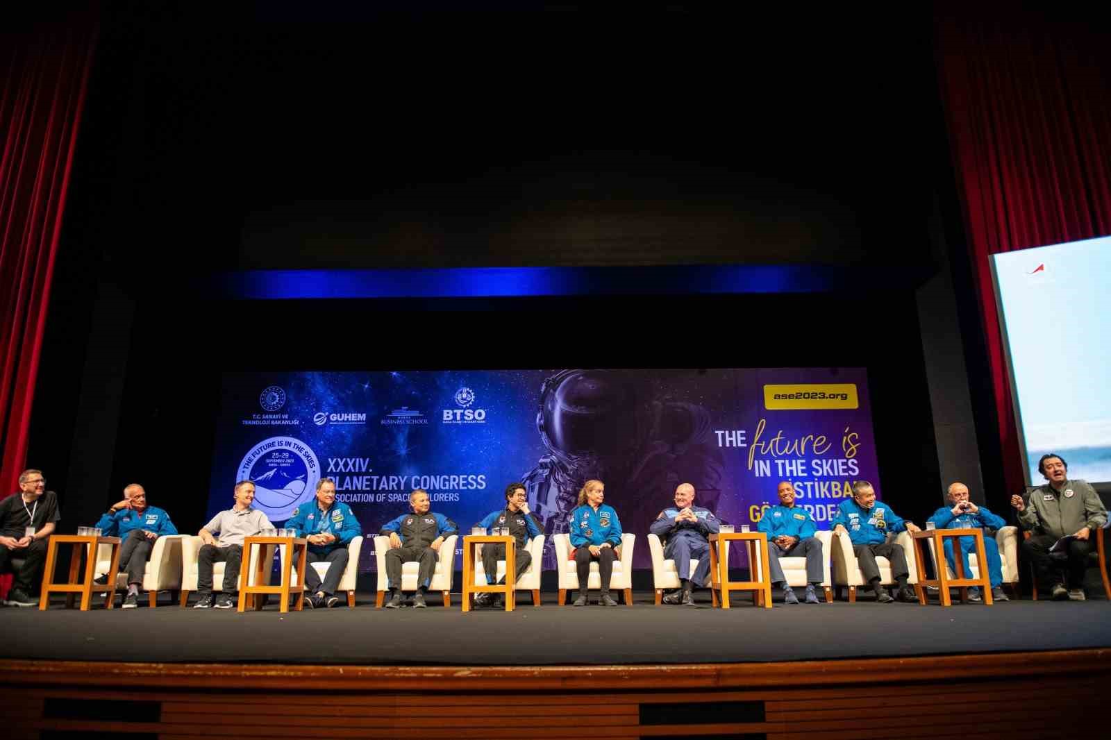 Astronot ve kozmonotlar GUHEM’e hayran kaldı