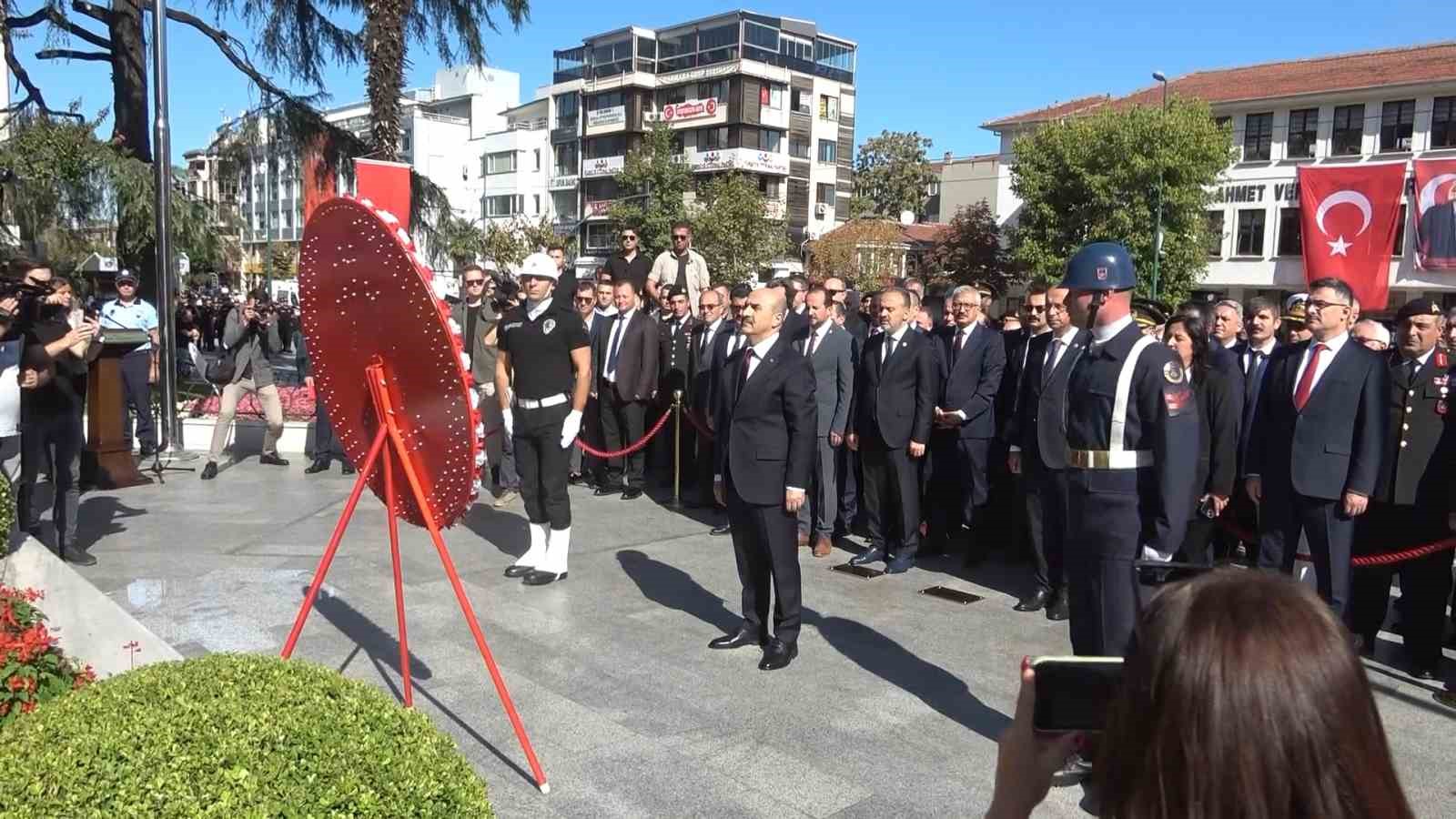 Bursa’nın kurtuluşunun 101. yılı coşkuyla kutlandı