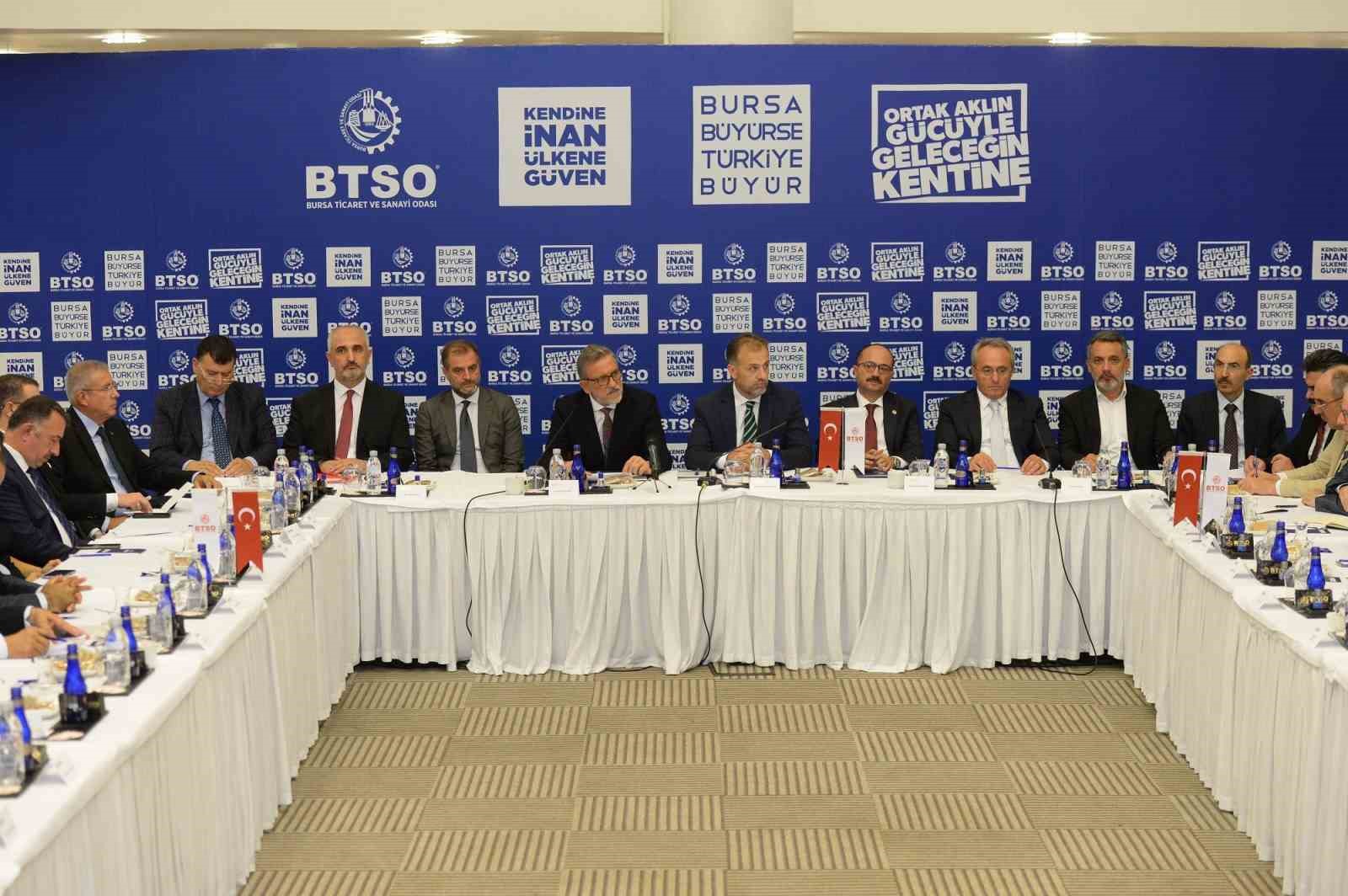 BTSO’da Mesleki ve Teknik Eğitim değerlendirme toplantısı düzenlendi