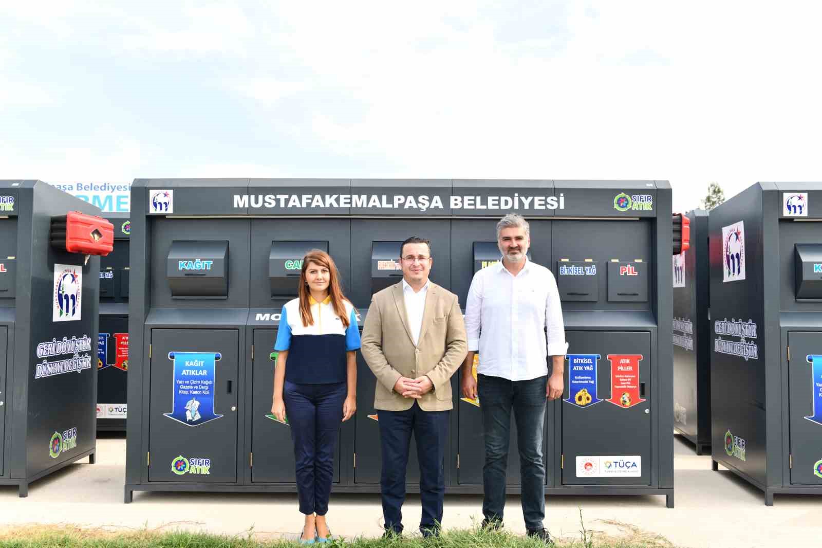 Mustafakemalpaşa’ya mobil atık merkezi