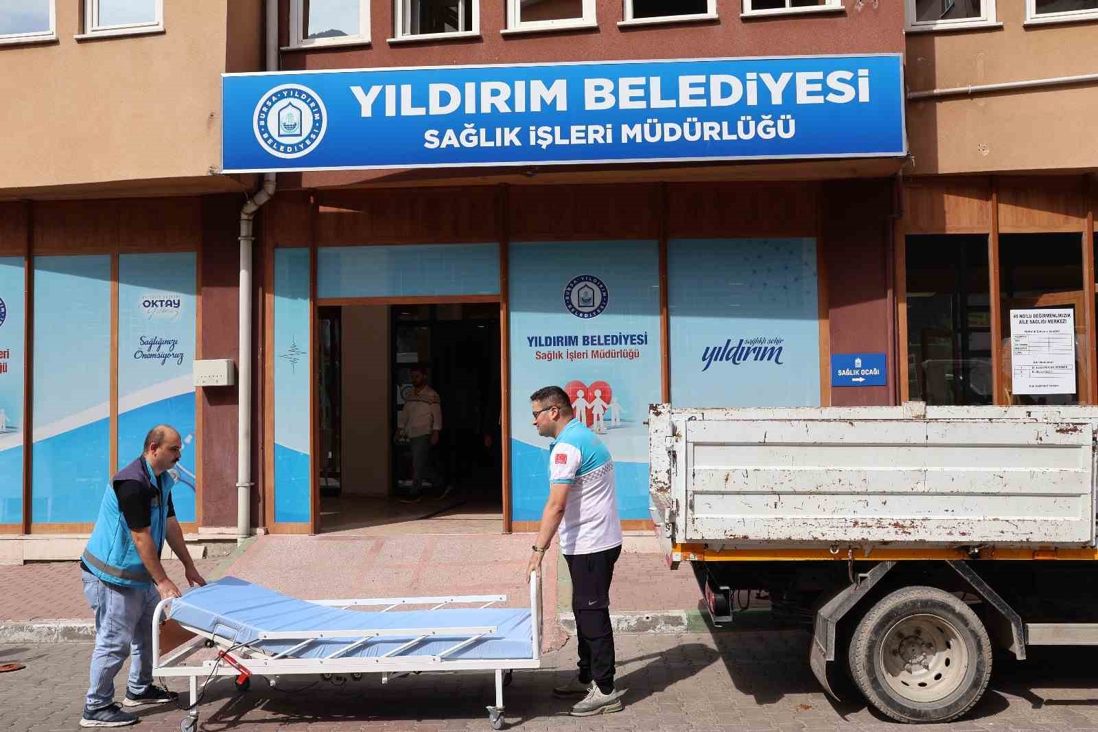 Yıldırım Belediyesi’nden hastalara yardım eli