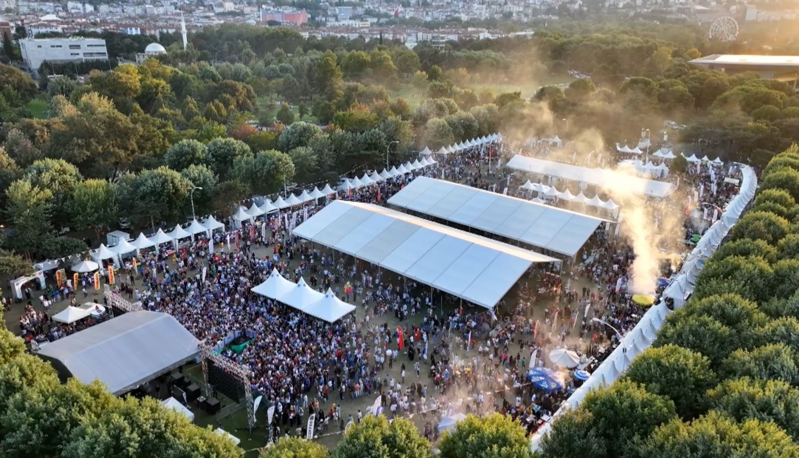 Gastronomi festivaline 3 günde 500 bin ziyaretçi