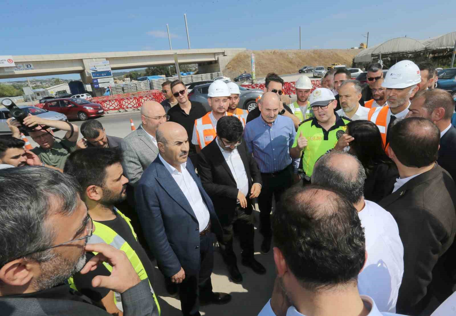 Mudanya yolundaki trafik çilesi yarın bitiyor