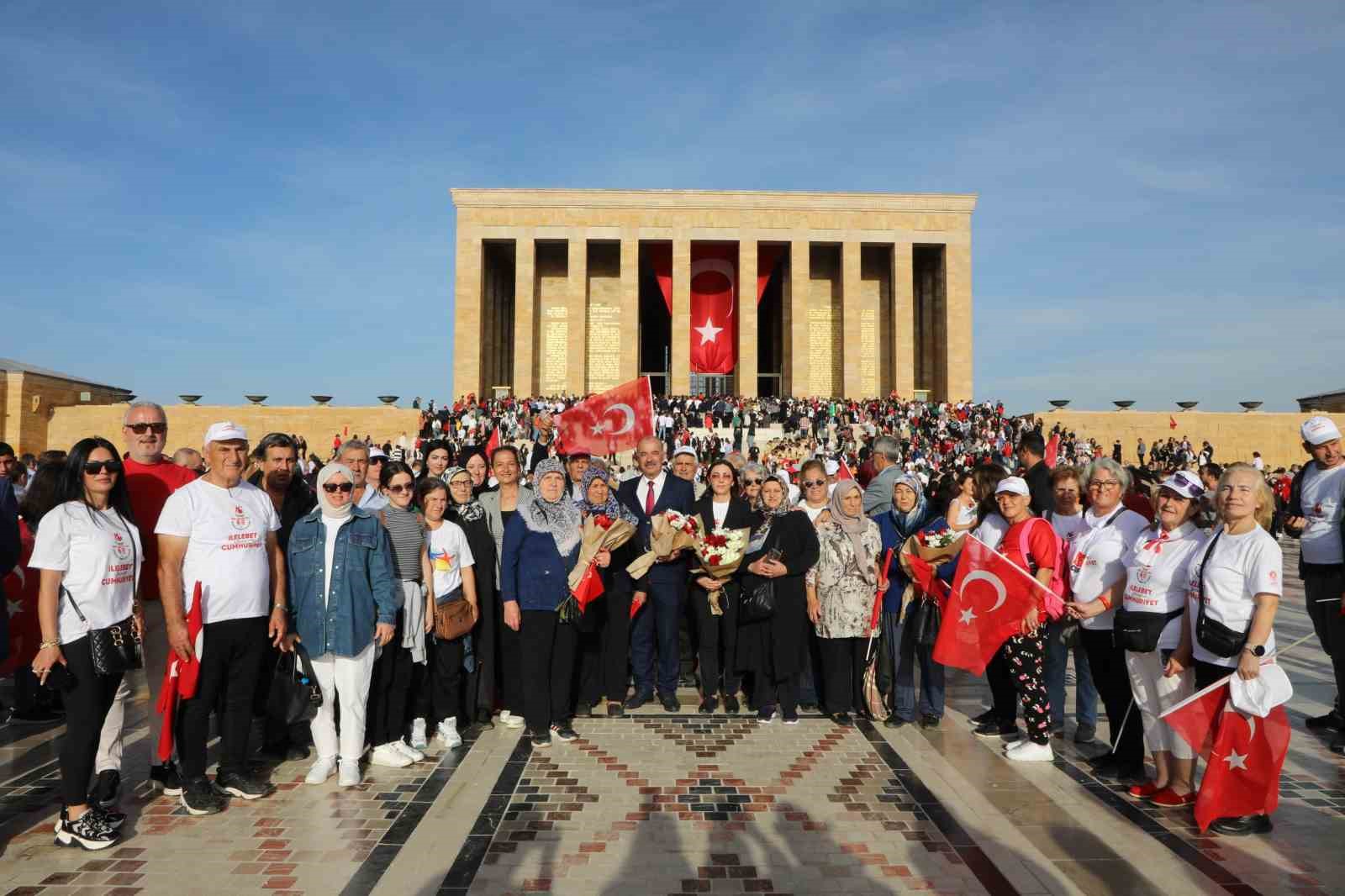 Mütareke’den Cumhuriyet’e 100. yıl meşalesi Anıtkabir’de