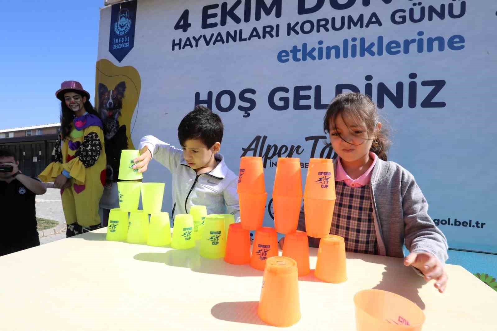 4 Ekim hayvanları koruma gününe renkli kutlama