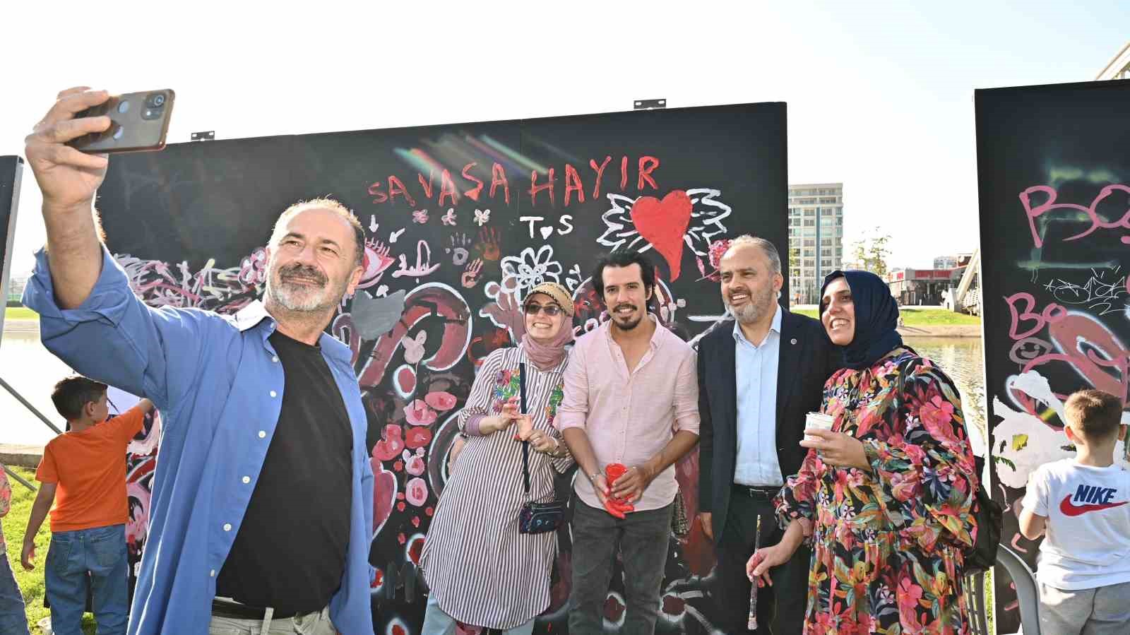 Grafiti şenliğinde renkler konuştu