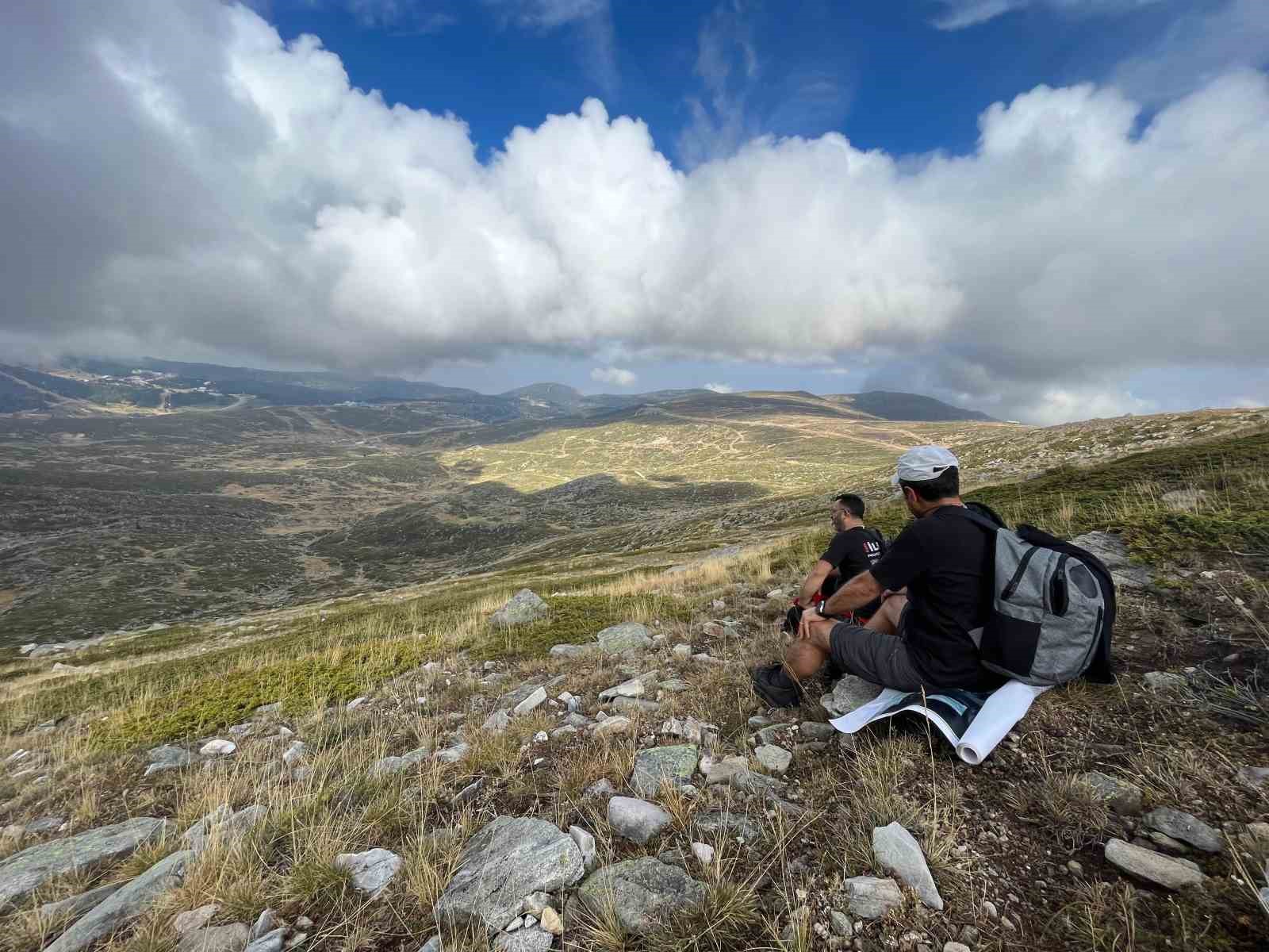 Cumhuriyet’in 100. yılında Uludağ’ın zirvesine tırmandılar