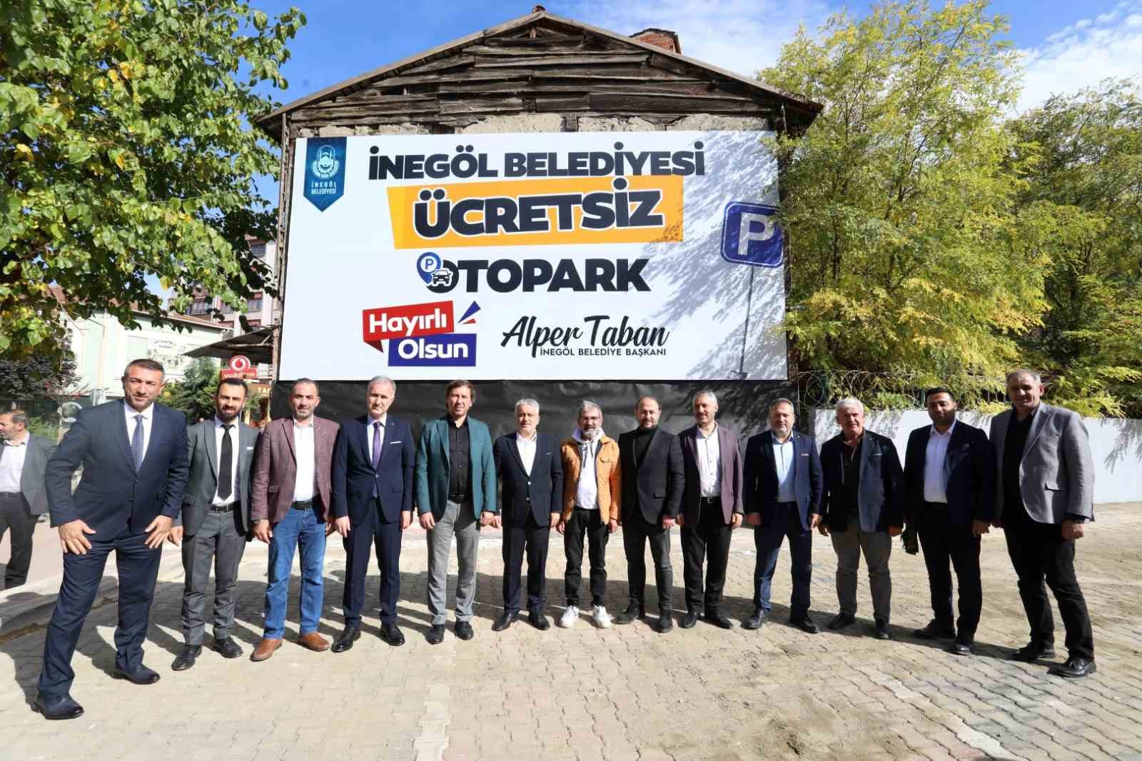 Çarşıya nefes aldıracak 150 araçlık otopark hizmete girdi