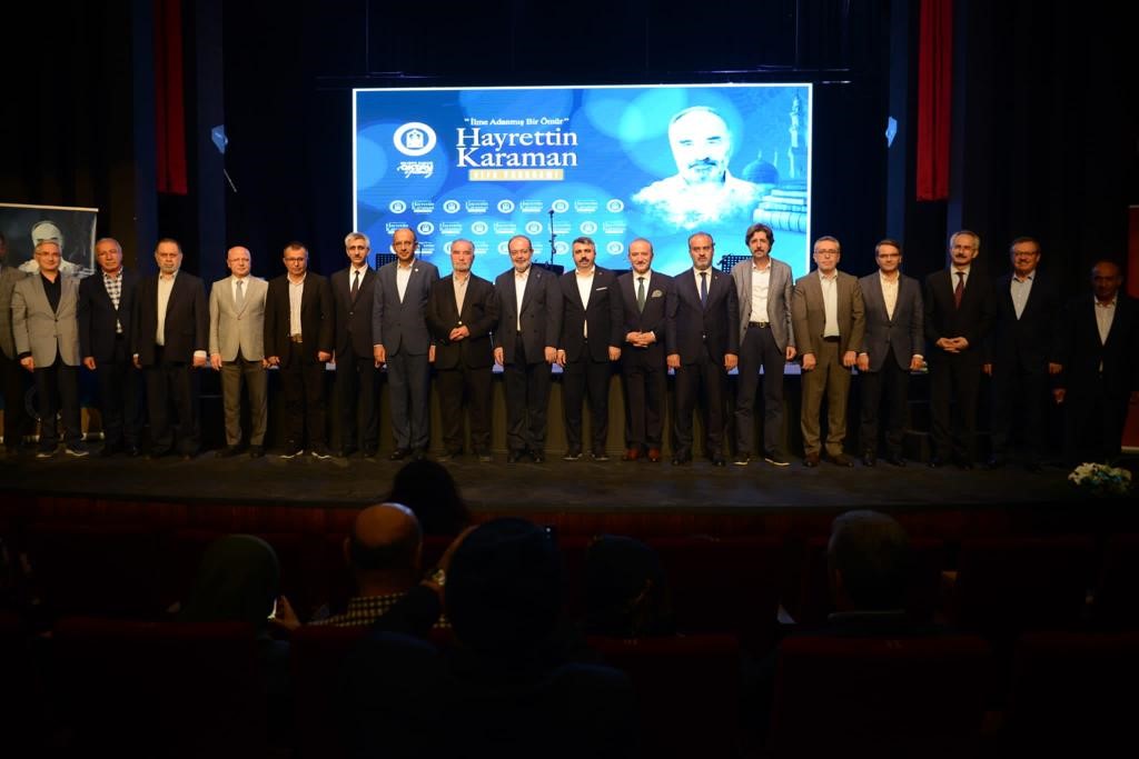 Cumhurbaşkanı Erdoğan’ın hocası Prof. Dr. Hayrettin Karaman’a vefa günü