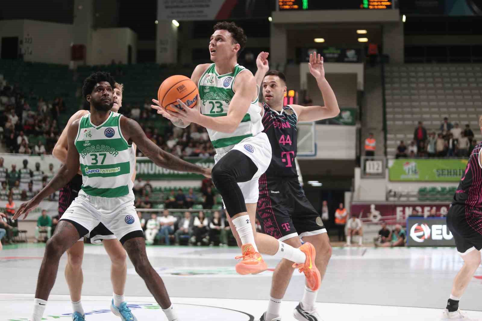 Basketbol Şampiyonlar Ligi: Bursaspor: 73 - Bonn: 91