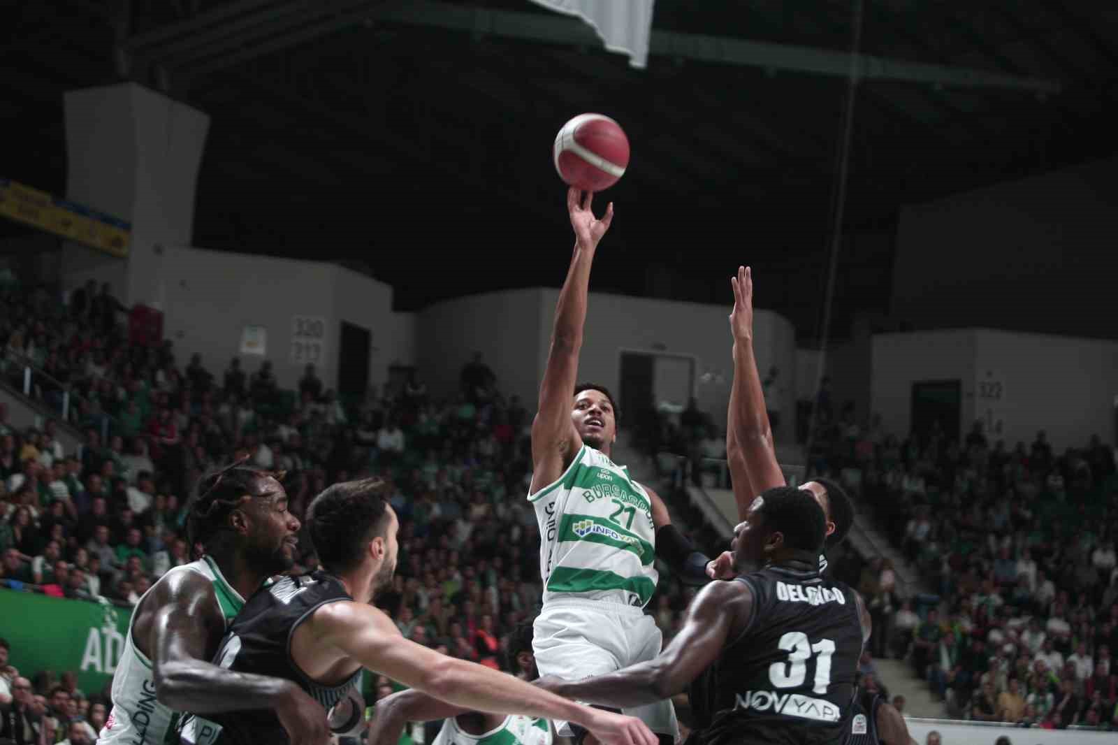 Türkiye Sigorta Basketbol Süper Ligi: Bursaspor: 82 - Beşiktaş: 76