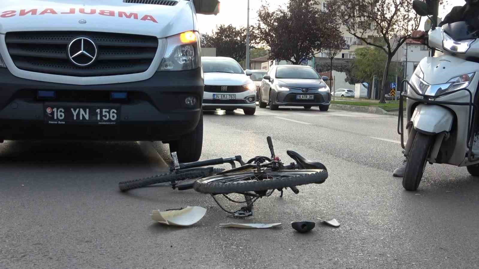 Motosikletin çarptığı 13 yaşındaki çocuk, “Anne iyiyi ben, sen üzme kendini”